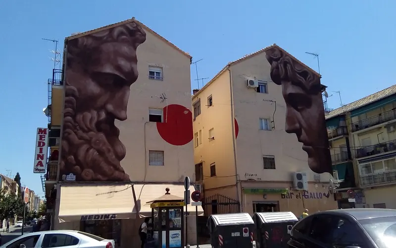 Arte urbano en La Chana (Granada)